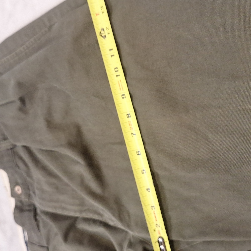 Vintage 90s Polo Ralph Lauren Double Pleat Pants Olive Green 38x32 (36x29) Baggy - Picture 9 of 9